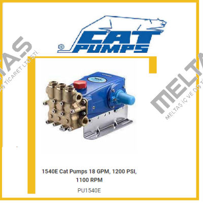 1540E Cat Pumps