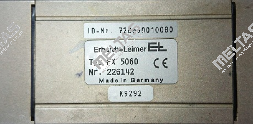 226142 obsolete, replacement P/N: 00363592 Type: FX 5260  Erhardt Leimer