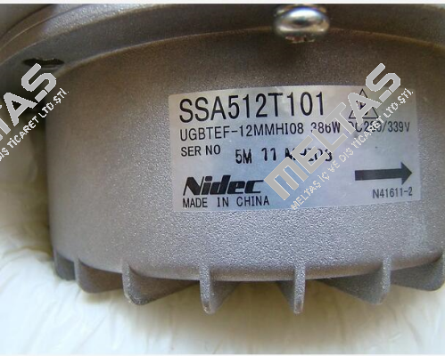 SSA512T101   S/N:5M 11 MHI 08 OEM Nidec