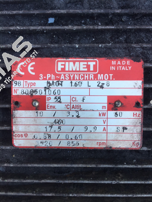 MAOT 160L2-8  Fimet