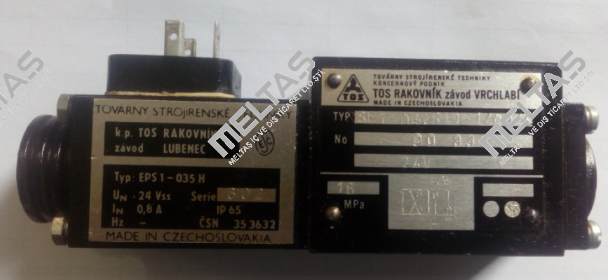 Type: SE1 - 042R11 - 1/00/C 4/, obcolete replaced by RSE4-042R11/024S-1  TOS Rakovník