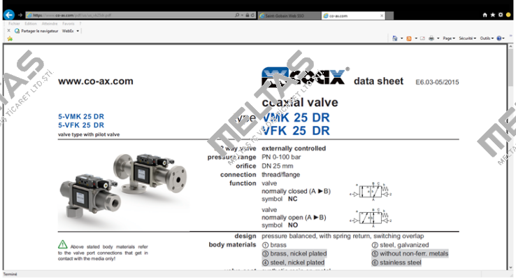 VMK 25 DR NC Coax