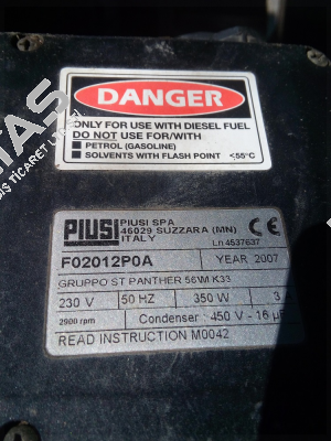 F02012P0A Type ST Panther 56M/K33  Piusi