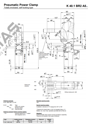 K 40.1 BR2 A50 T12   Tünkers