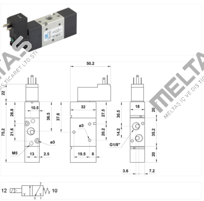 05.011.4 Type 731 ME 01 AZ Pneumatica