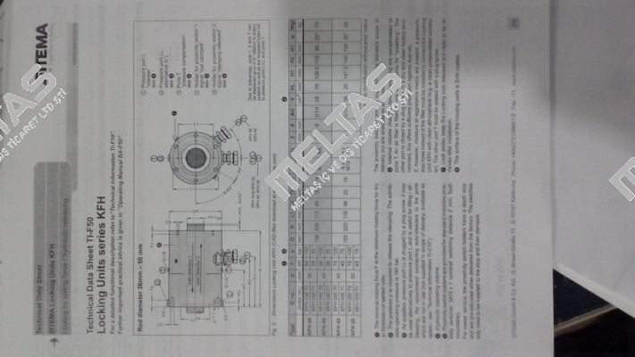 KFH 050 70 Sitema