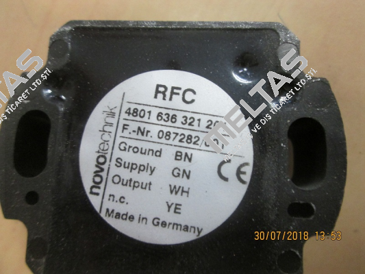 RFC-4801-636-321-201 Novotechnik