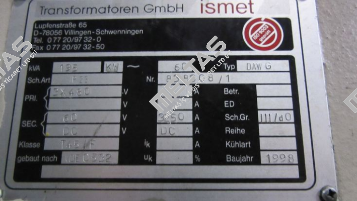 838308/1  Ismet