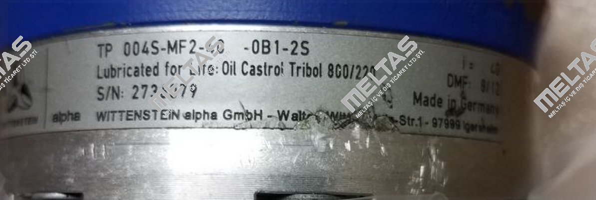 TP004S-MF2-40-0B1-2S   Wittenstein