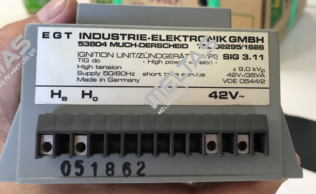 SIG 3.11 EGT Industrie elektronik