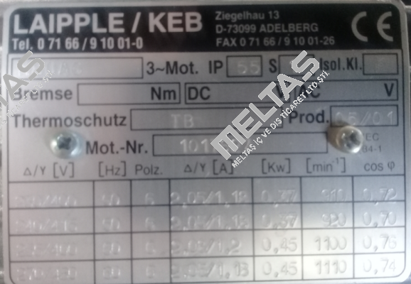 M80AC  LAIPPLE KEB