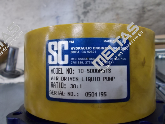 10-5000 WO 18  SC Hydraulic