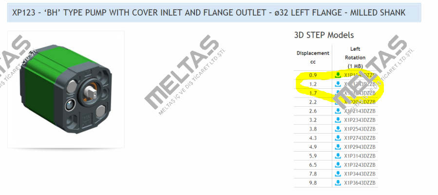 X1P1743DZZB  Vivoil Oleodinamica Vivolo