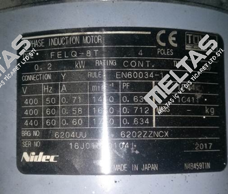 FELQ-8T Nidec