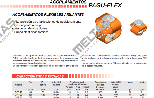 GFP 20 10/10 Paguflex
