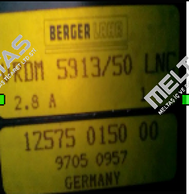 VRDM 5913/50  LHA 2,8A  1 OHM Berger Lahr (Schneider Electric)