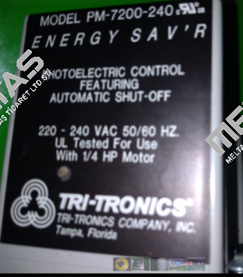 PM-7200-240  OEM Tri-Tronics