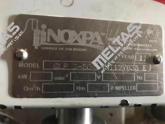 SLR 3-50  D7032-01 Inoxpa