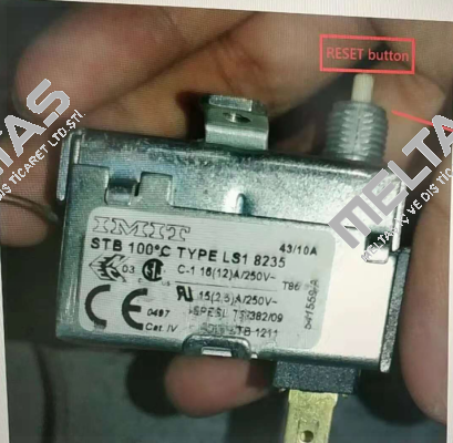 STB 100 °C TYPE LS1 8235 - alternative: STB LS1//971 FU (67277X) IMIT (Afriso)