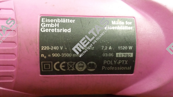 POLY-PTX 500  REPLACED BY  PTX 800 Eisenblätter