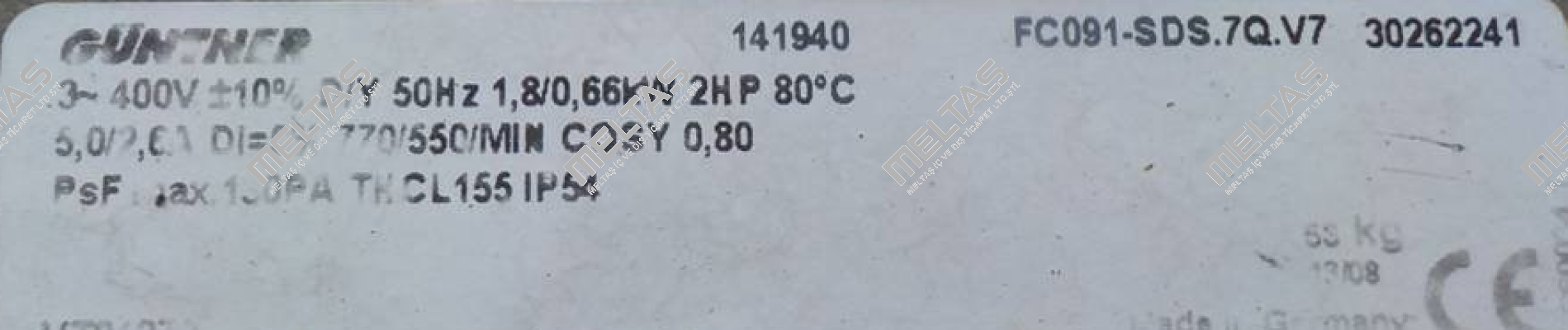 141940 FC091-SDS.7Q.V7  30262241 (OEM) Guntner