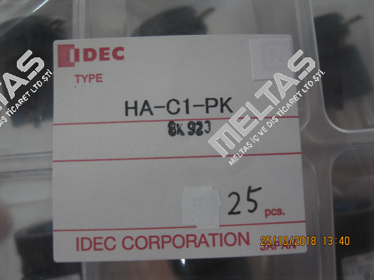 P/N: 208748 Type: HA-C1 (pack x25)  Idec