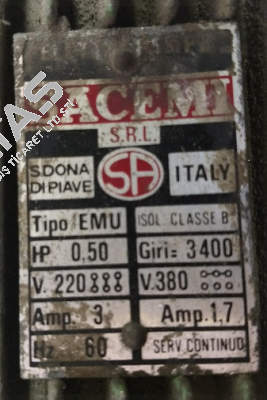 SP50/220mm 3ph Sacemi