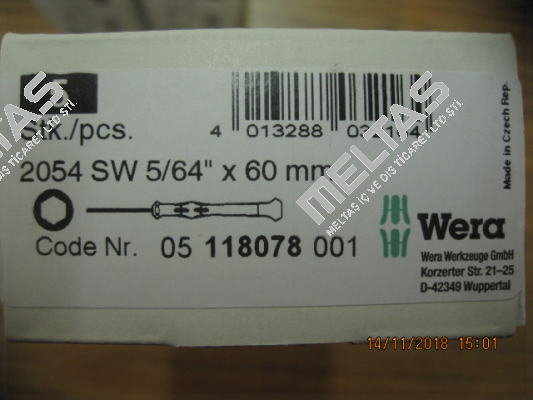 5118078001 Wera