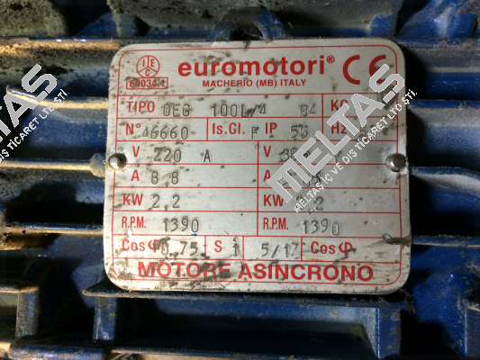 Type FA 100 LA Euromotori