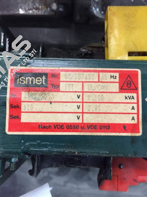 P/N: 85/087633, Type: IST UL/CAN obsolete (whole type IST), replacement P/N: 726149, Type: CSTN 100 Ismet