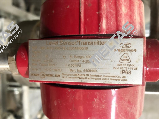 MG-AD/U-VK5-TE-L550/M400/18 Ksr Kuebler