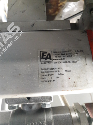 VN111424-ED620552-KA110025 OEM End Armaturen