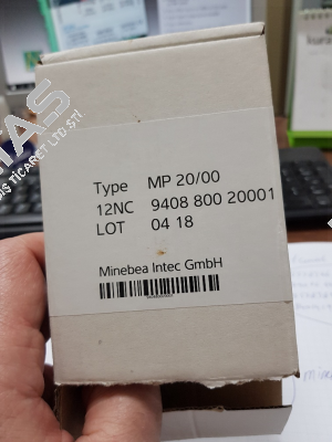 Type: MP 20/00 Minebea