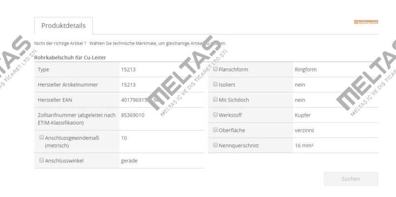 15213 (1 pack-100 pcs) WEITKOWITZ