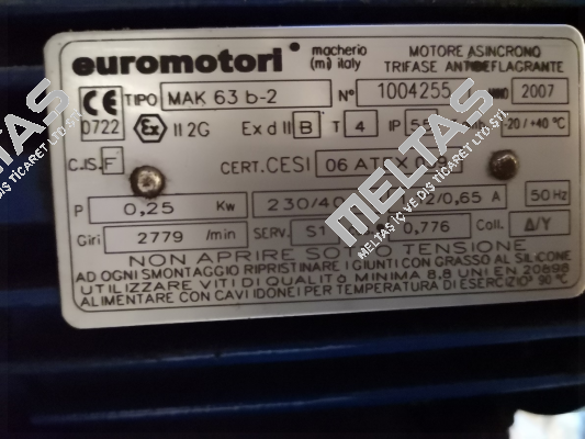 MAK063BP2B35 Euromotori