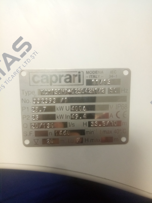 Type:  KCM150NA+025042N1 CAPRARI
