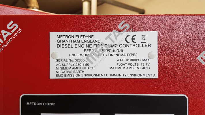 EFP/12/230/FD4e/U5 Metron Eledyne Ltd