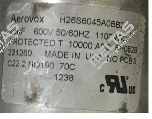 H26S6045A0BB21 Aerovox