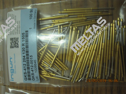 GKS-412 204 130 R 1505 (GKS-412-0015) Ingun