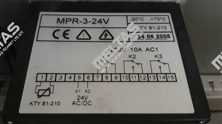 MPR-3 24VUC Welba