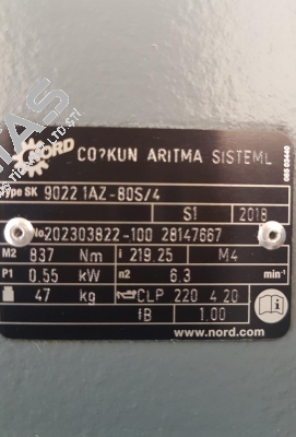 Type: SK 9022 1AZ-80S/4 Nord