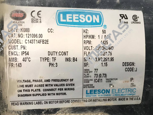 121093 (C145T14FB13D) Leeson