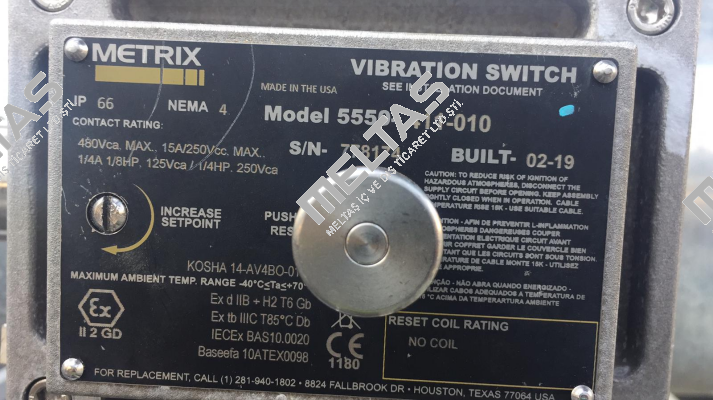 Modell 5550-411-010 Metrix