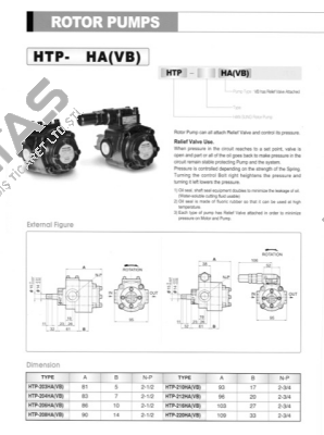 HTP-212HAVB Hansung Precision