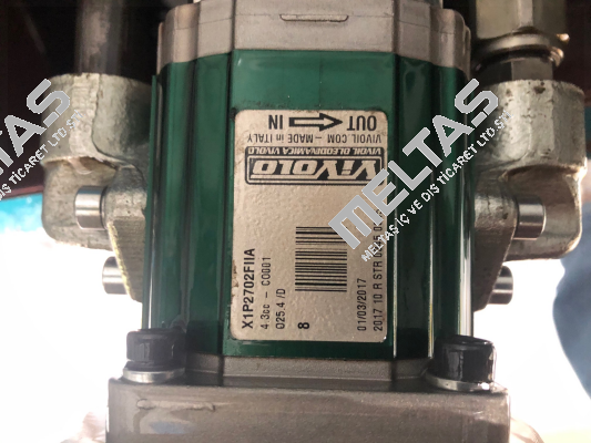 X1P2702FIIA / XV1P/4,3D-Ø25,4-CO.001-30/30 Vivoil Oleodinamica Vivolo