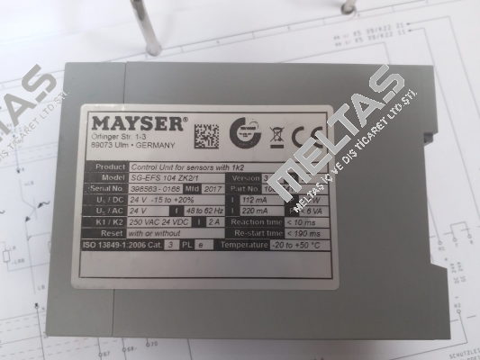 SG-EFS 104 ZK2/1 24V AC/DC/Pb-Free Mayser