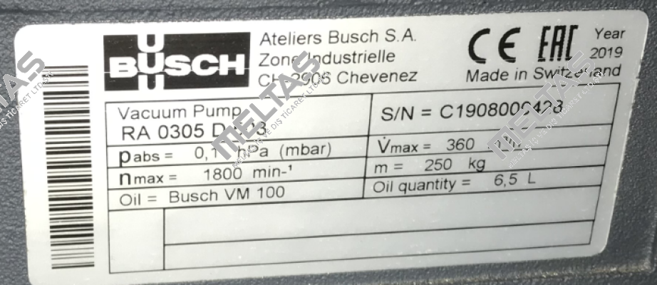 RA.0305.D503.DLXZ Busch