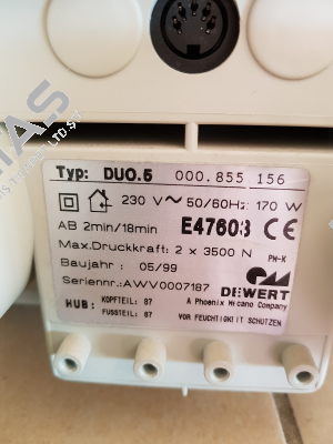 DUO 5 230V DEWERT