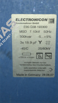 E90.G58-193300 Electronicon