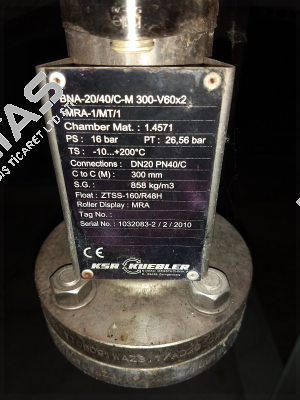 BNA-20/40/C-M300-V60x2-MRA-ZVSS 200 Ksr Kuebler